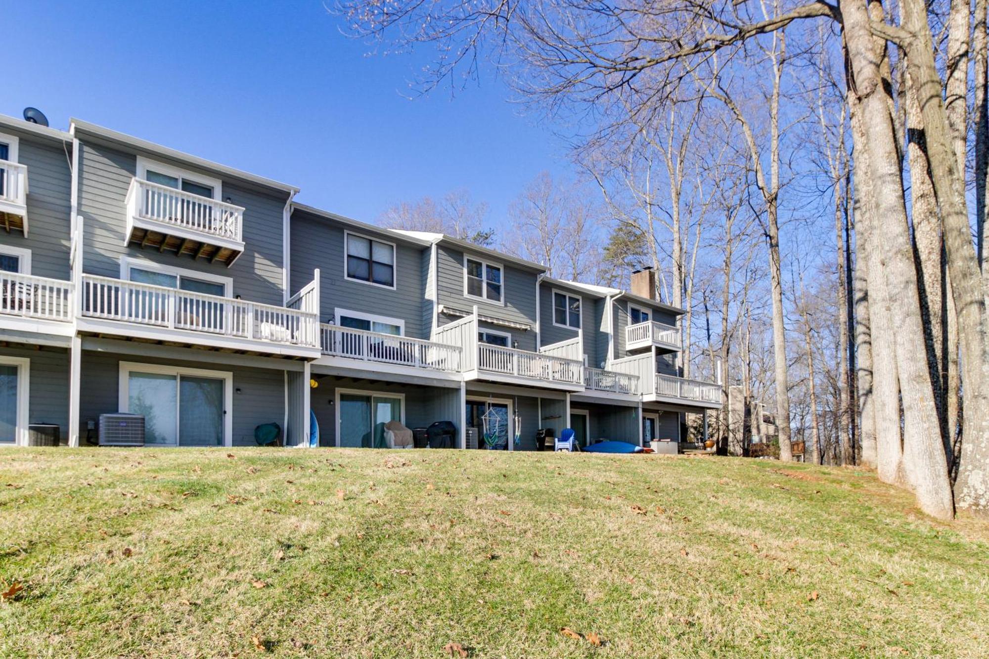 Lakefront Moneta Home With Community Boat Dock! Exterior foto